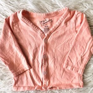 Baby June & January Orange Button Top ⭐️